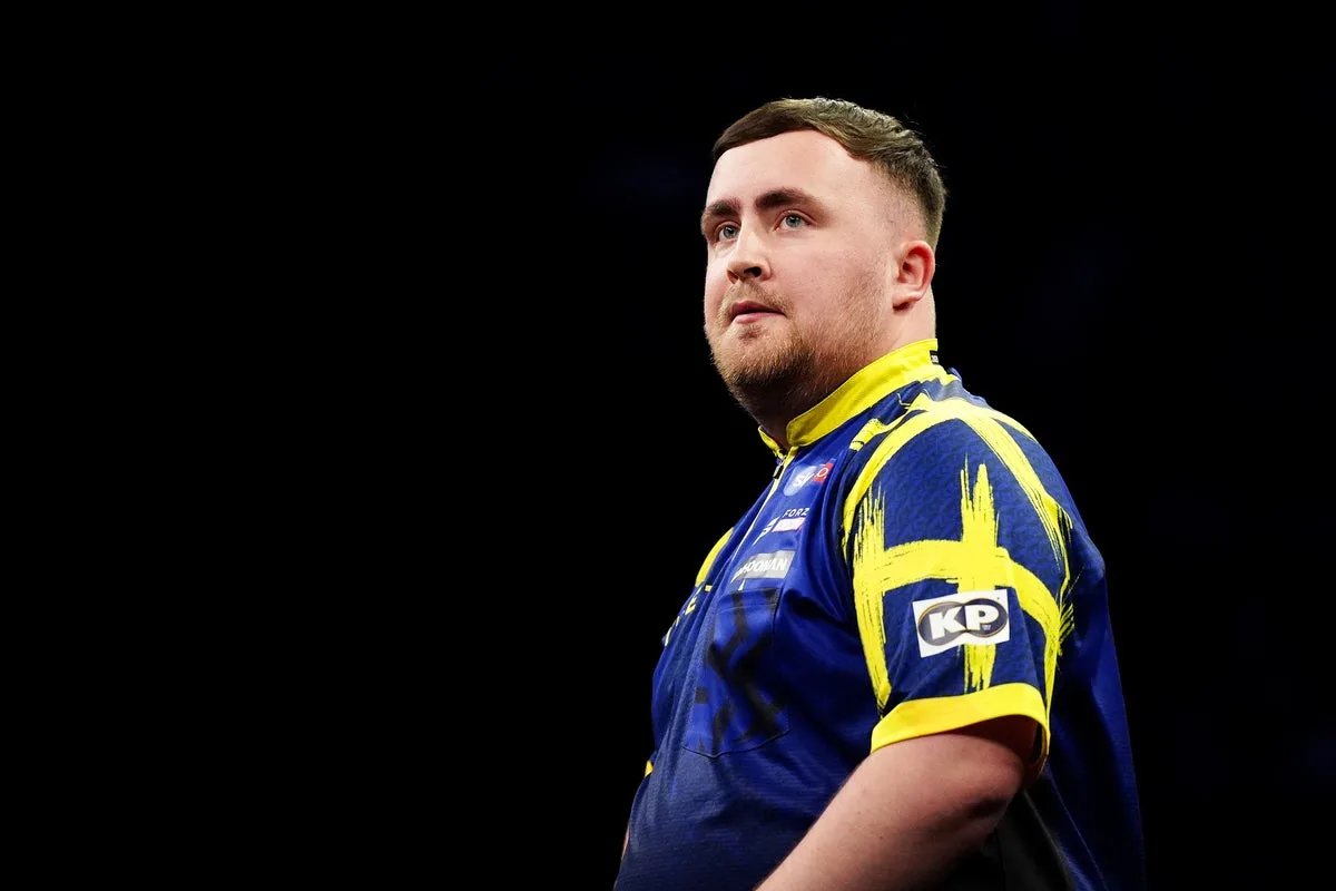 Luke Littler Hits Nine-Dart Finish in World Matchplay Win Over Nathan Aspinall
