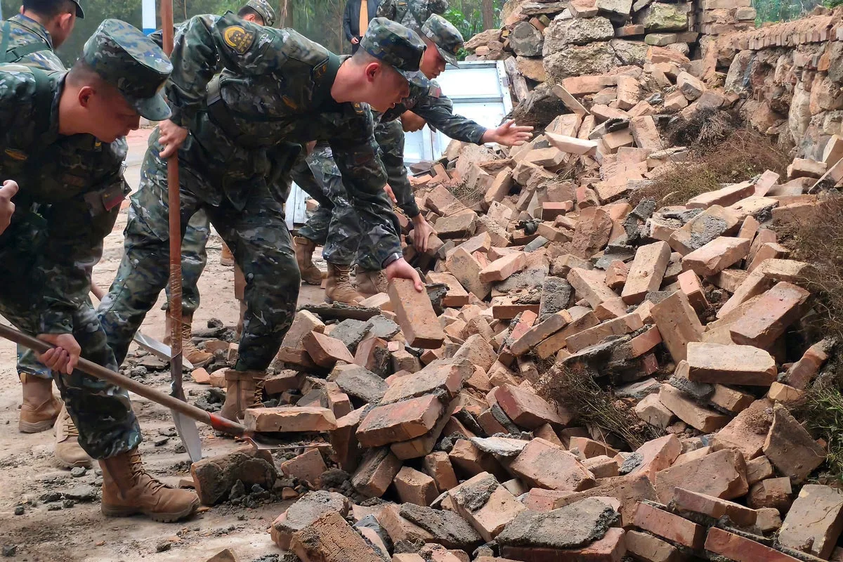 Magnitude 5.2 Earthquake Strikes Southern China, Causing Fatalities and Building Collapses