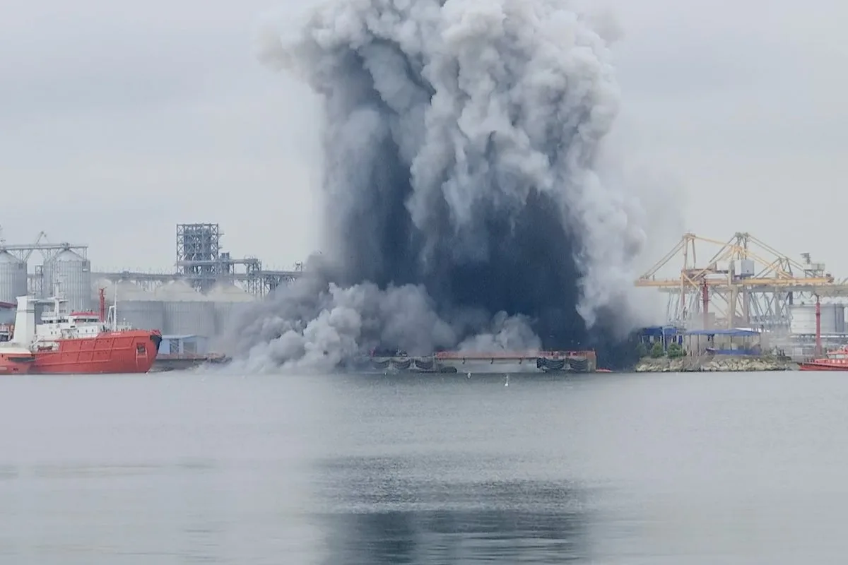 Maritime Drone Explodes at Romanian Black Sea Port; No Injuries Reported