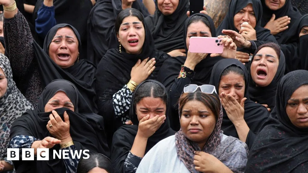 Mass Funeral Held for Schoolgirls Killed in Minab Strike in Iran