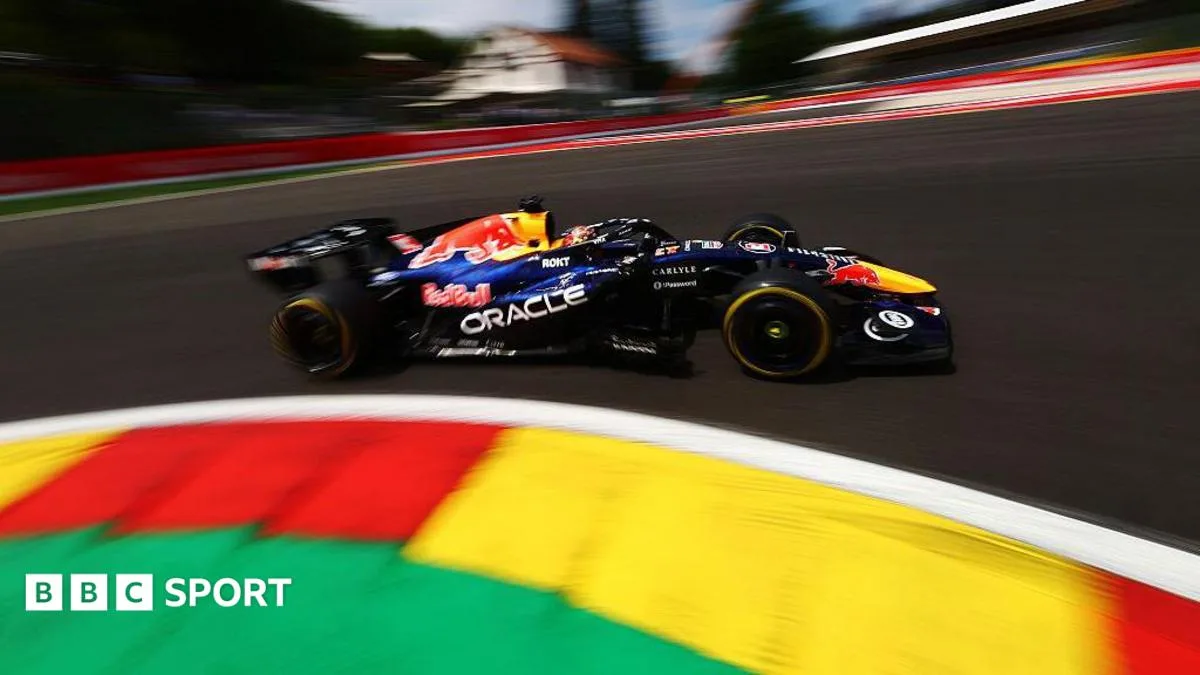 Max Verstappen Leads First Practice at Belgian Grand Prix 2026