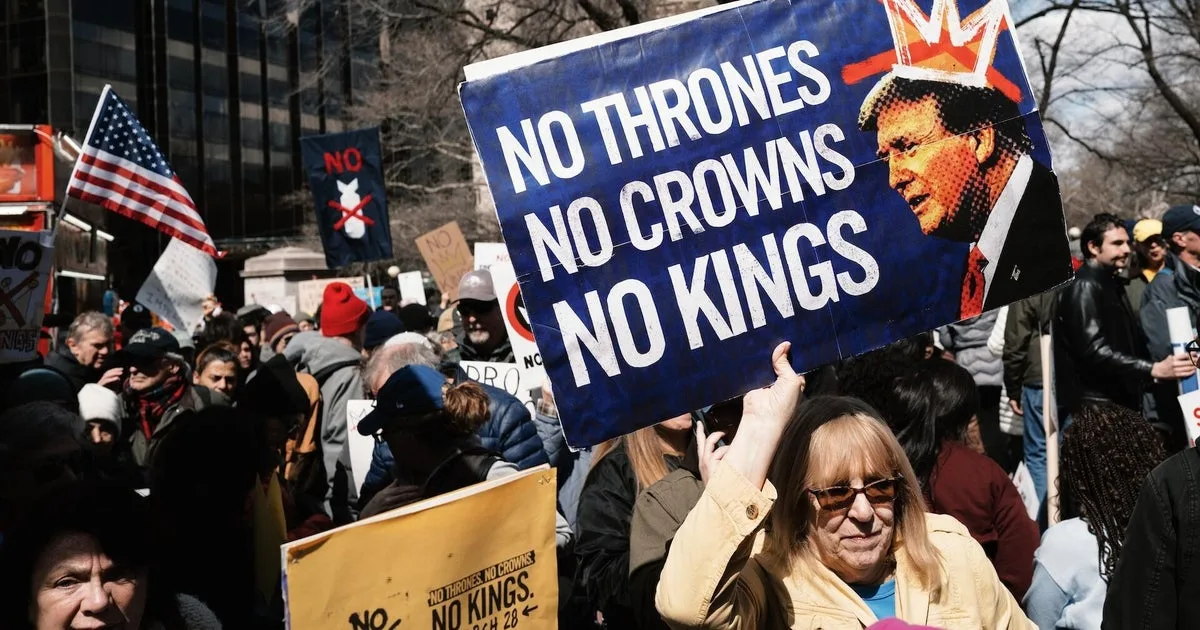 Millions Attend 'No Kings' Rallies Across U.S. to Protest Donald Trump