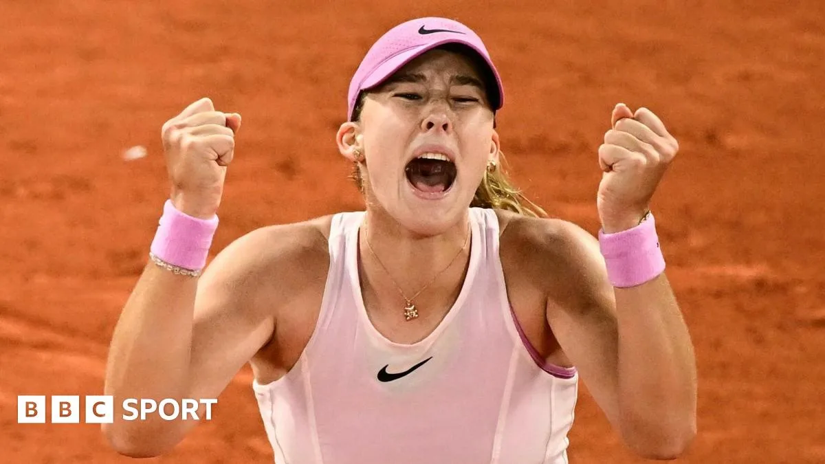 Mirra Andreeva Defeats Marta Kostyuk to Reach First Major Tennis Final