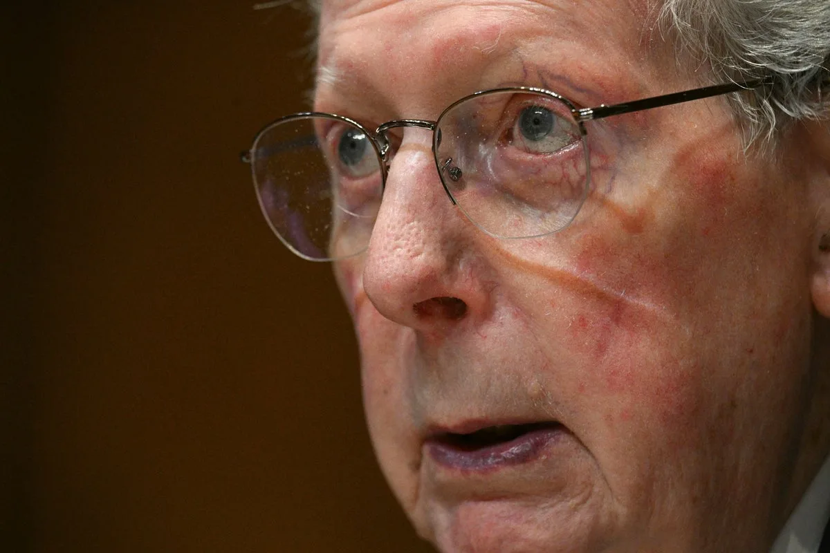 Sen. Mitch McConnell Returns to Senate After Months-Long Absence Following Fall