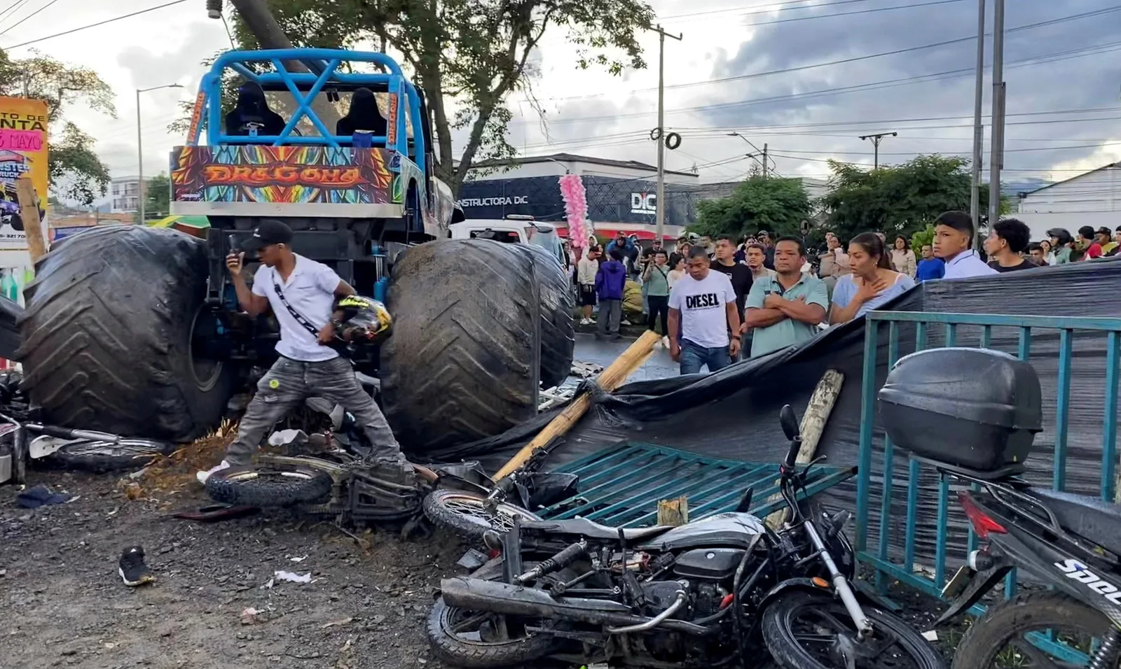 Monster Truck Crashes Into Crowd at Colombia Car Show, Causing Fatalities and Injuries