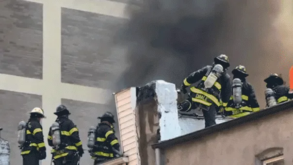 Multiple Injuries Reported in Queens 5-Alarm Fire Damaging Apartment Buildings