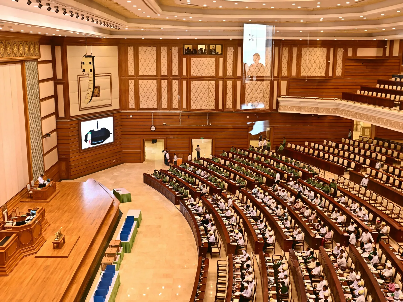 Myanmar Parliament Convenes for First Time Since 2021 Coup Under Military Control