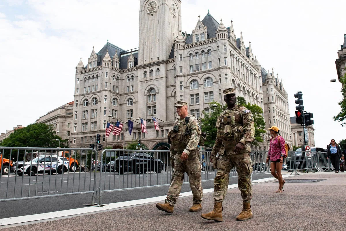 National Guard Deployment in Washington, D.C. Estimated to Cost $1.4 Billion