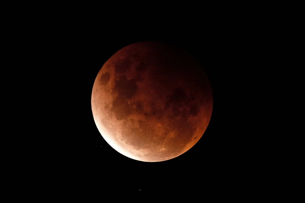 Near-Total Lunar Eclipse to Be Visible Across the Americas Next Week