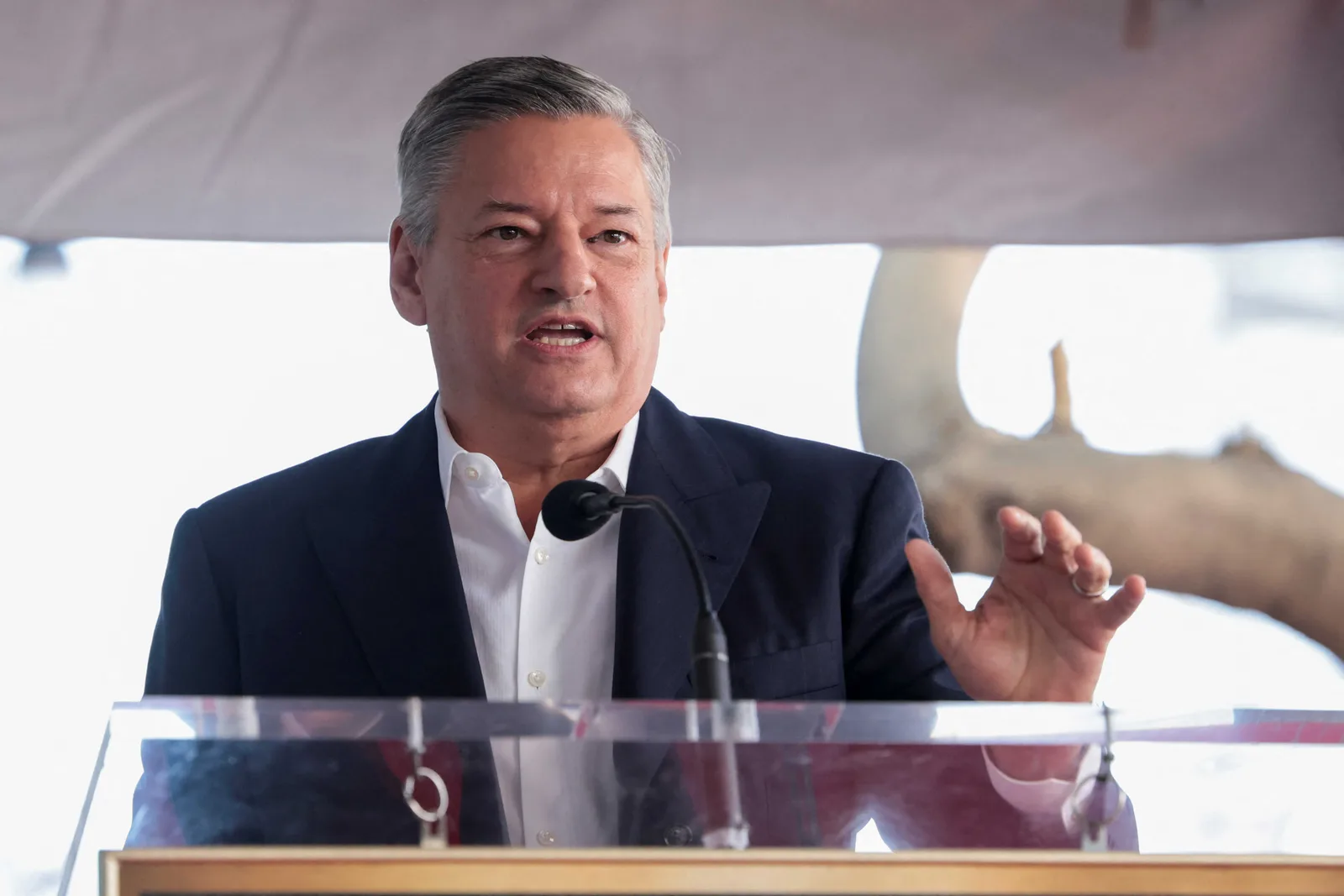 Netflix CEO Ted Sarandos visits White House to discuss Warner Bros. deal