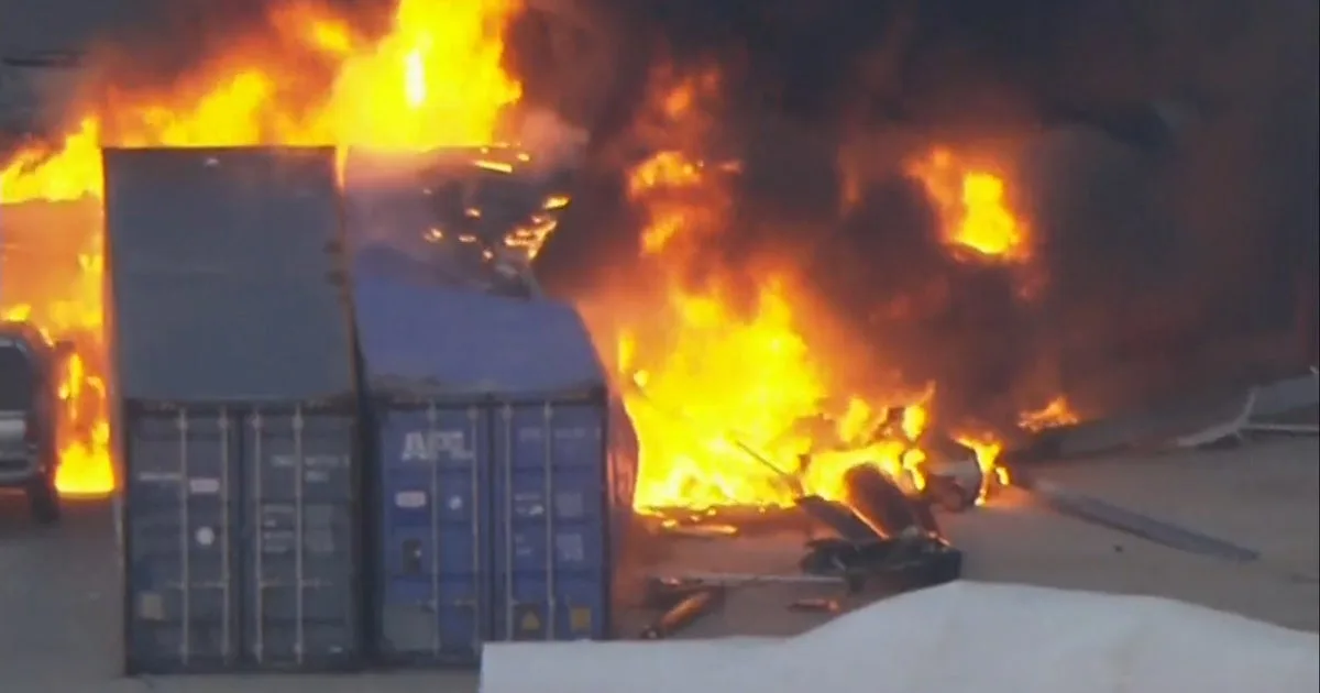 News Helicopter Crashes in Los Angeles, Killing Three Near Bus Accident Scene