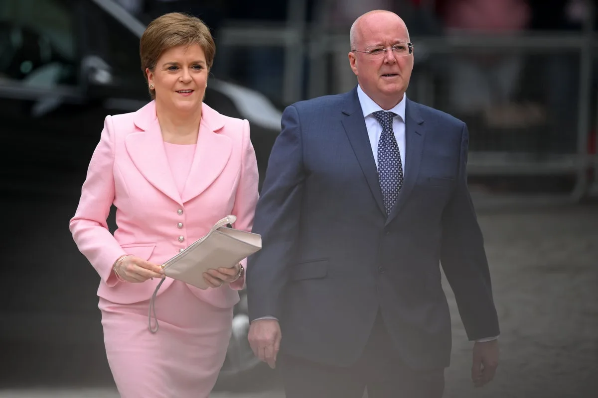 Nicola Sturgeon Responds After Peter Murrell Pleads Guilty to SNP Embezzlement