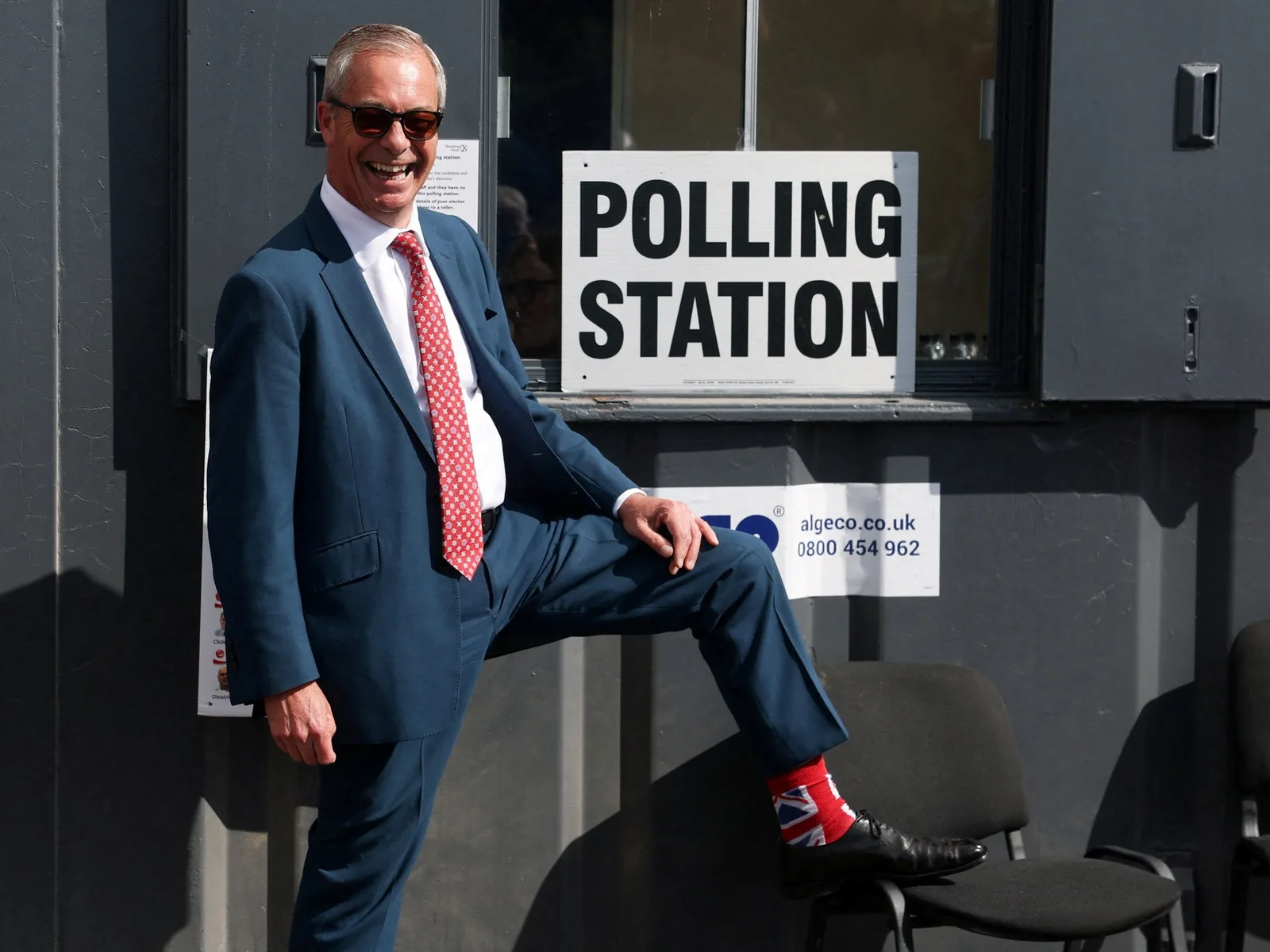 Nigel Farage and Count Binface Compete in Clacton By-Election