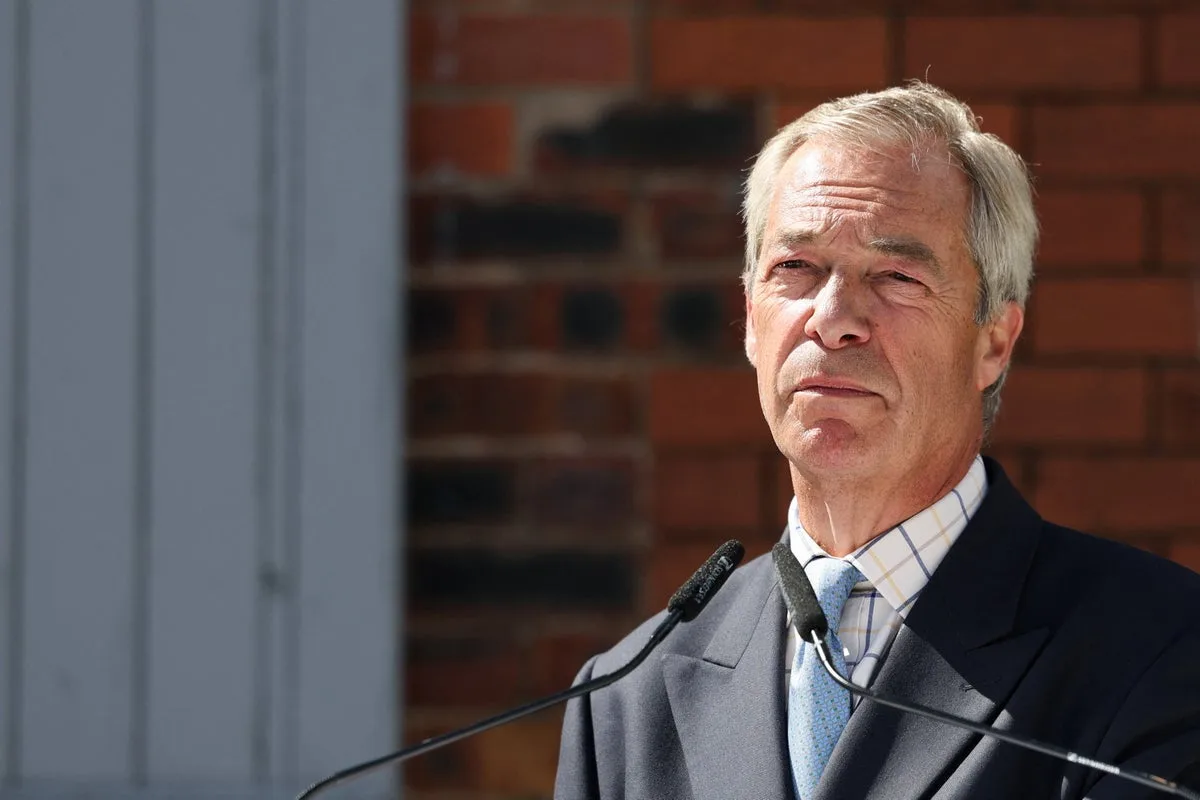 Nigel Farage Faces Scrutiny Over £5m Gift From Crypto Billionaire