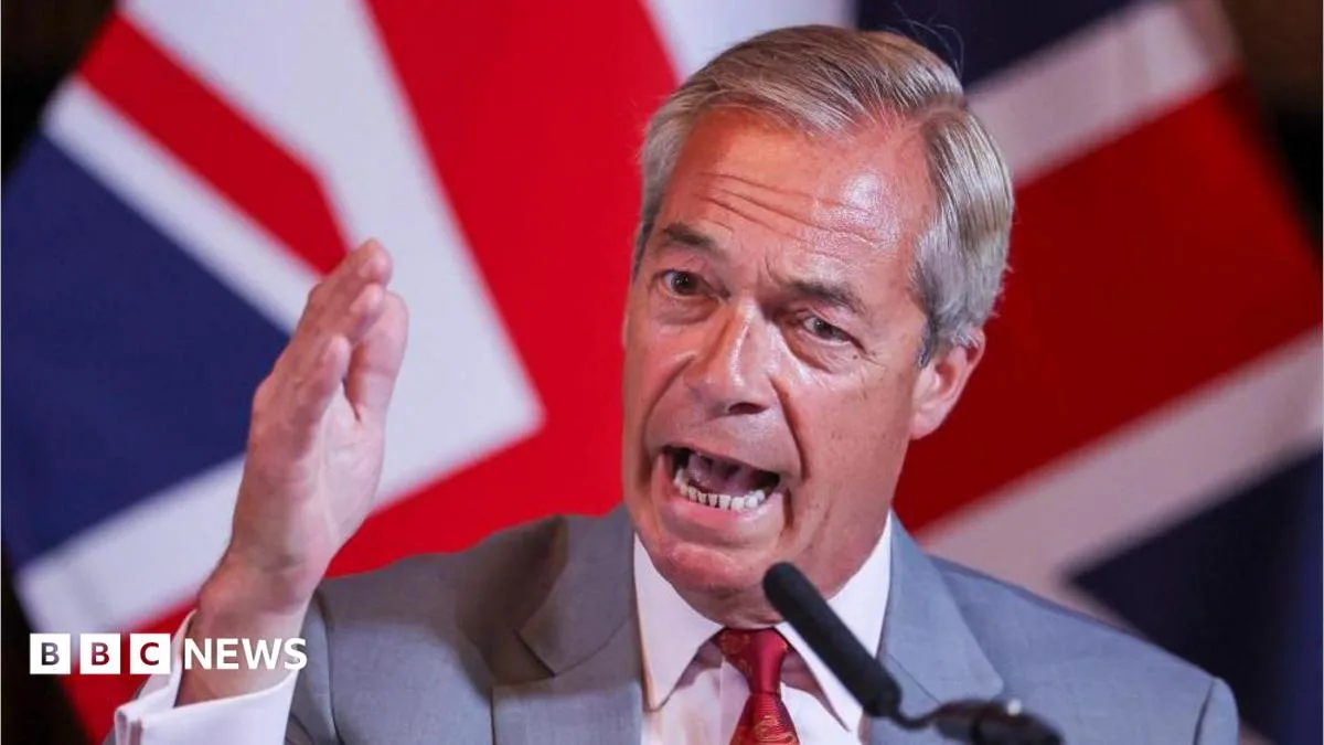 Nigel Farage Wins Clacton By-Election, Returning to UK Parliament