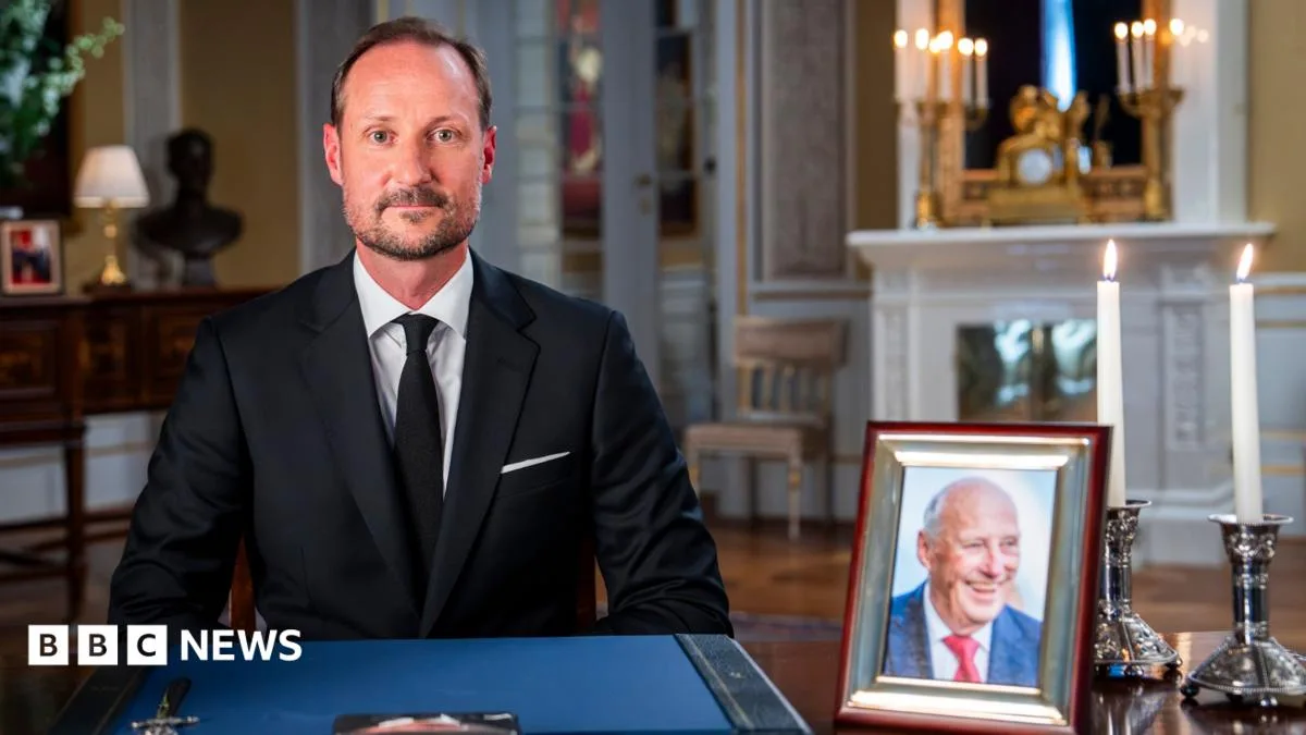 Norway's New King Haakon VIII Pays Tribute Following King Harald V's Death