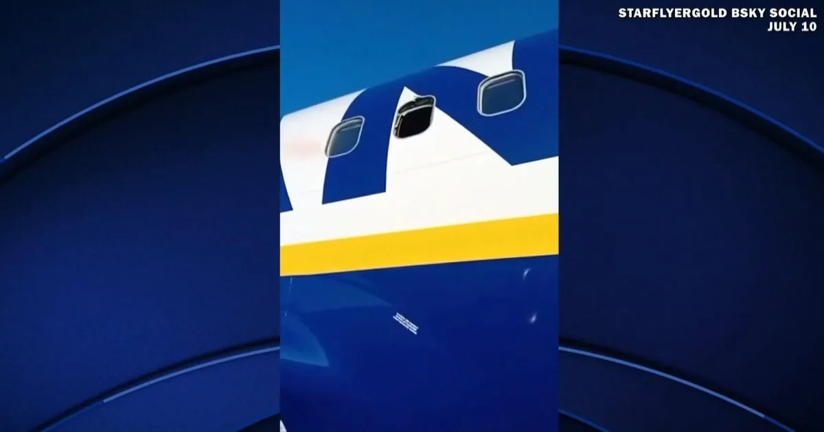 NTSB: Ryanair Passenger Partially Sucked Out After Window Shattered Mid-Flight