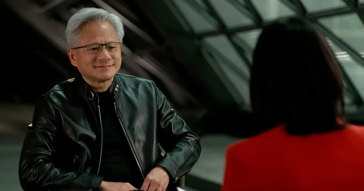 Nvidia CEO Advocates Rapid AI Development and Projects Chip Sales Growth