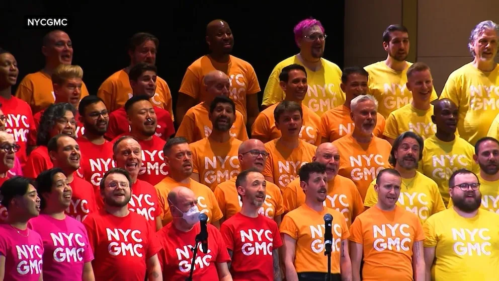 NYC Gay Men's Chorus Performs in Event Marking Correction of Past Injustice