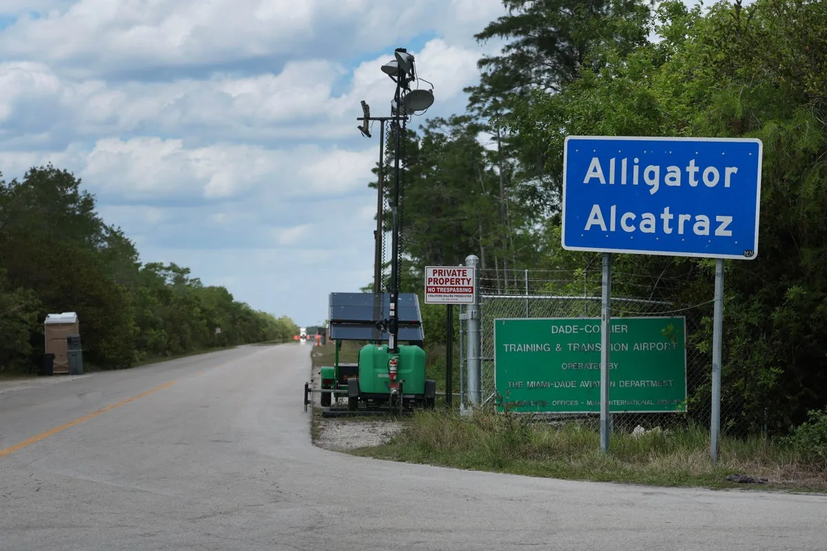 Florida’s 'Alligator Alcatraz' Detention Center Faces Closure After Less Than a Year
