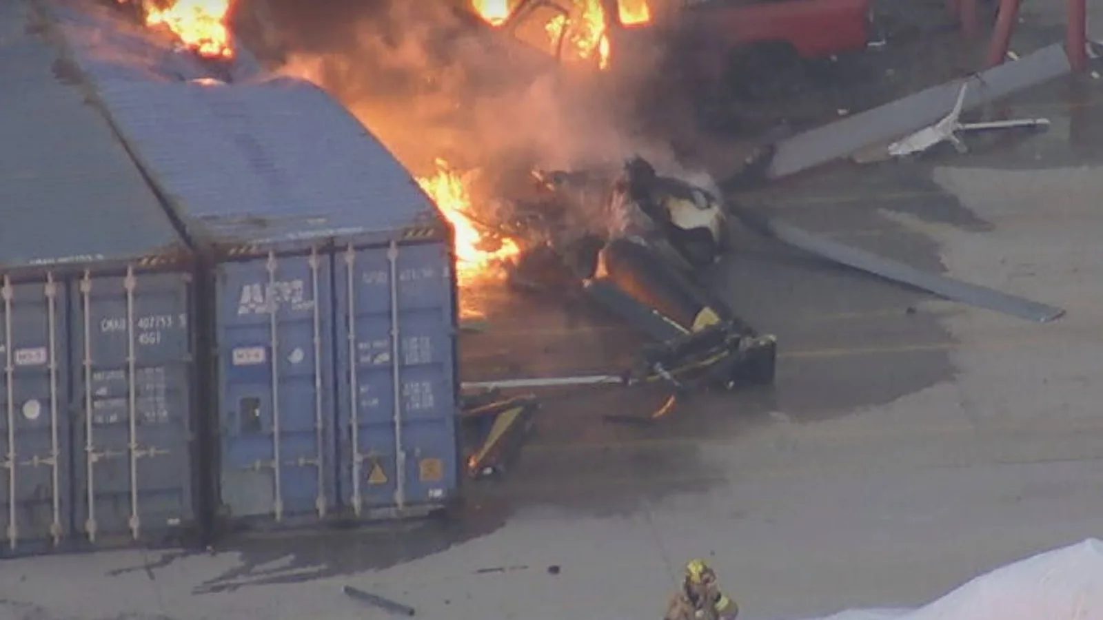 One Dead After News Helicopter Crash in Chatsworth, Los Angeles