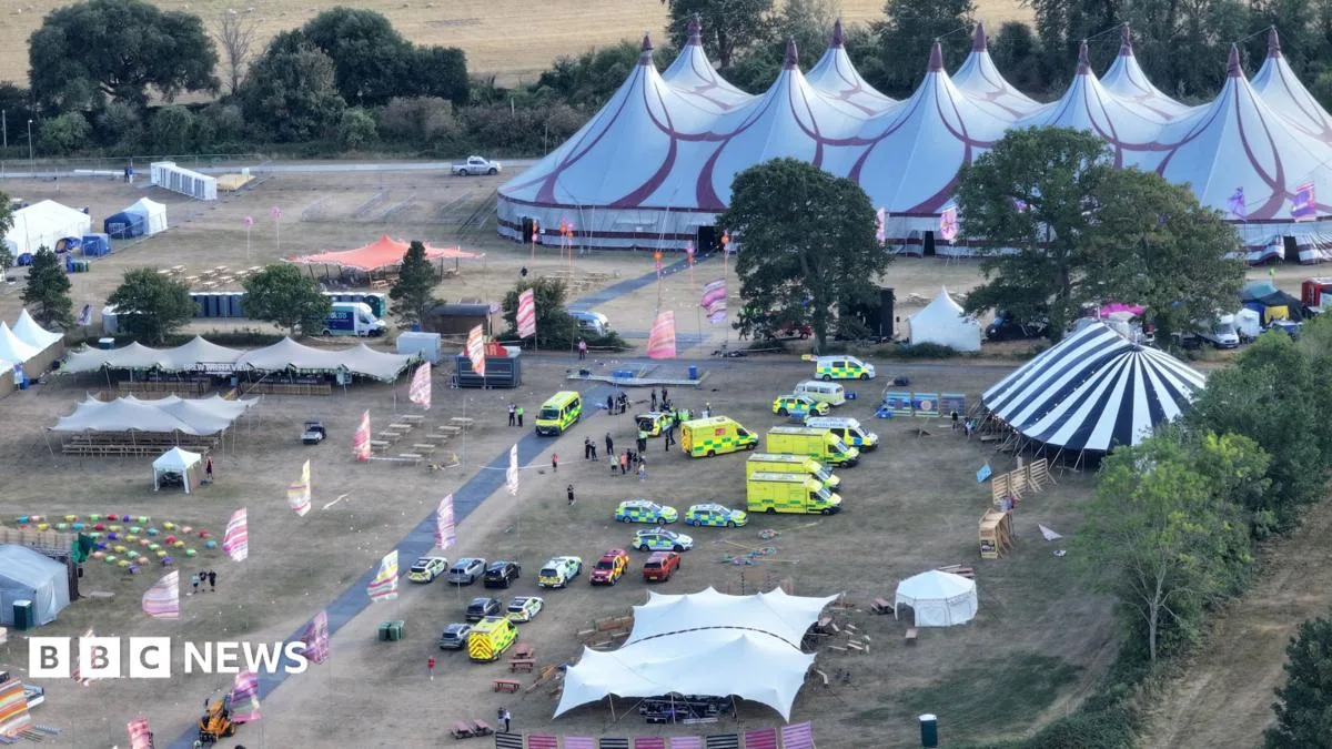 One Dead and Six Injured After Sign Falls at West Sussex Christian Festival
