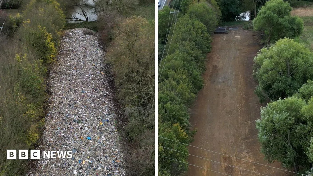 Over 22,000 Tonnes of Illegal Waste Cleared from Oxfordshire Site