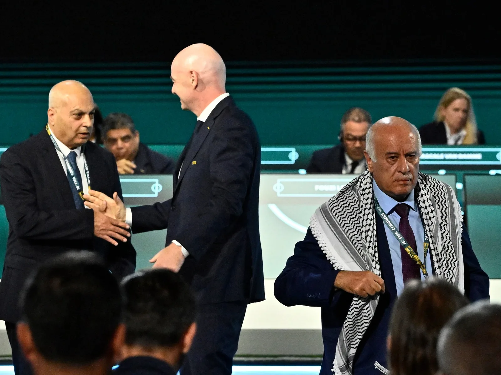 Palestinian and Israeli Delegates Dispute at FIFA Congress in Canada