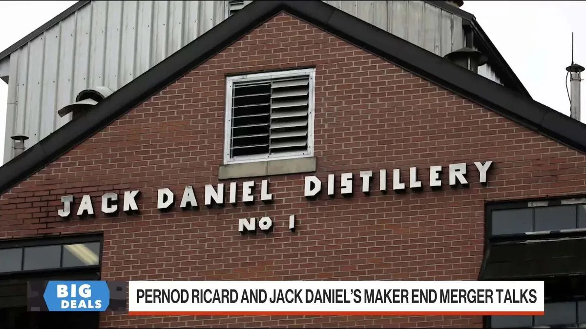 Pernod Ricard and Brown-Forman End Merger Discussions Over Jack Daniel’s Maker