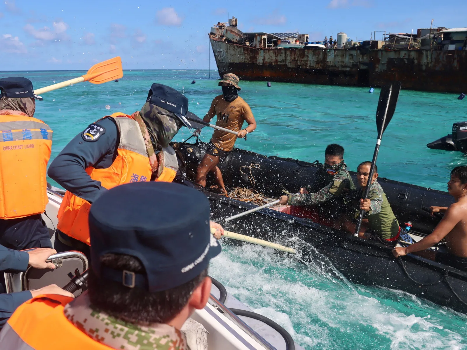 Philippine Sailor Injured in South China Sea Incident Near Second Thomas Shoal