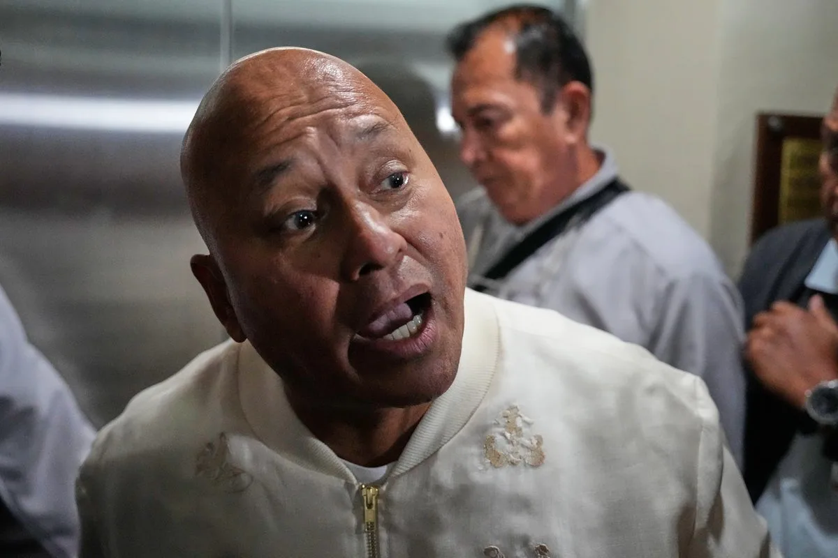 Philippine Senator Ronald dela Rosa Seeks Senate Refuge Amid ICC Arrest Order
