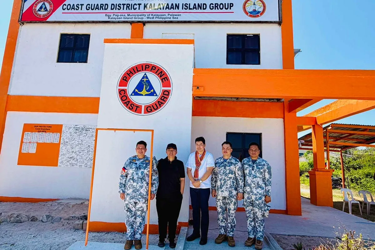 Philippines Opens Coast Guard Base on Thitu Island in Disputed South China Sea