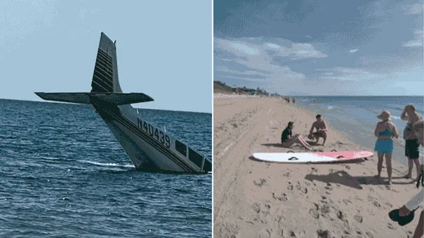 Pilot Faith Tenkley Survives Emergency Ocean Landing Off Boca Raton, Florida