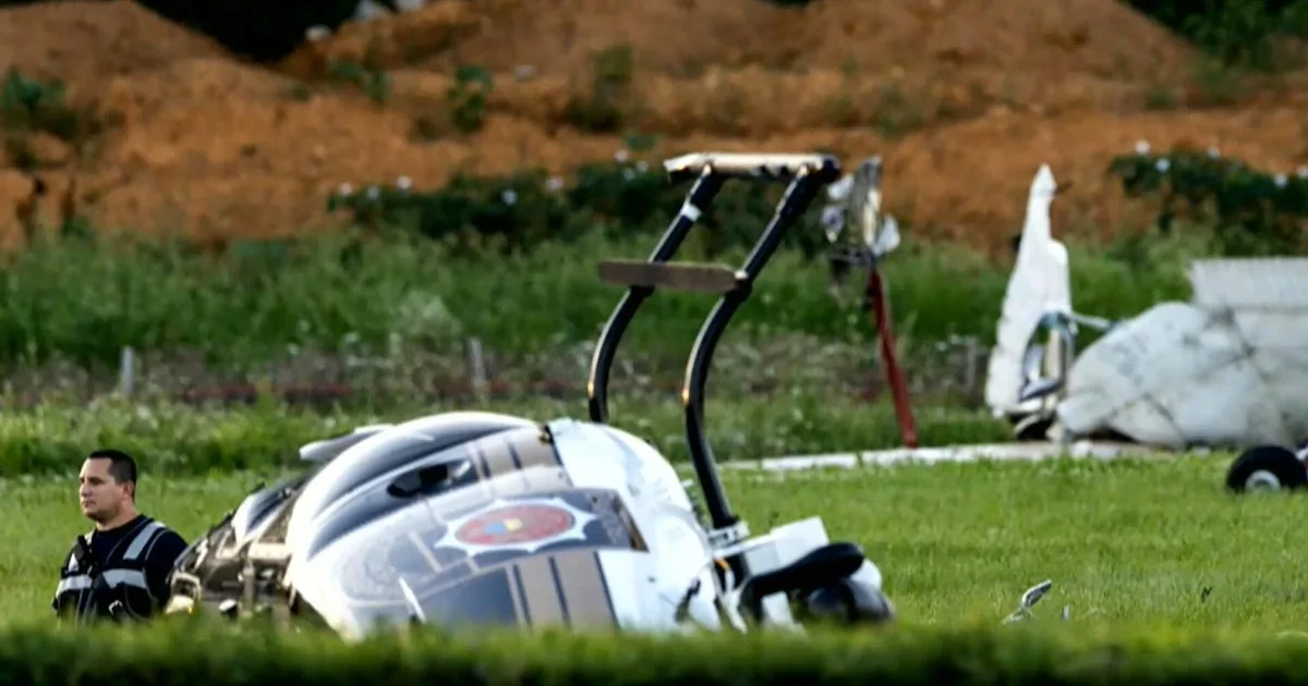 Plane and Police Helicopter Collide at Carlisle Airport, One Dead, Two Injured