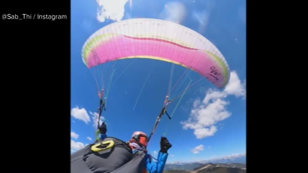 Plane Collides with Paraglider Over Austrian Alps, Sending Pilot Plummeting