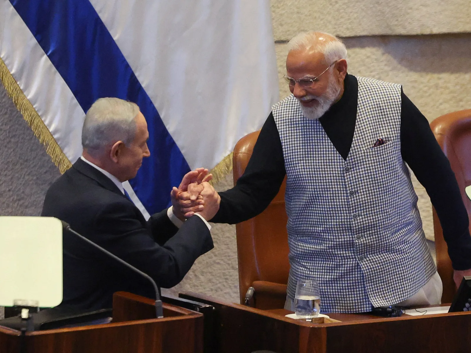 PM Modi receives Israel’s Knesset Medal, emphasizes civilian protection