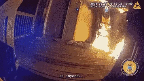 Police Officer Rescues Mother and Two Children from Burning Chattanooga Home