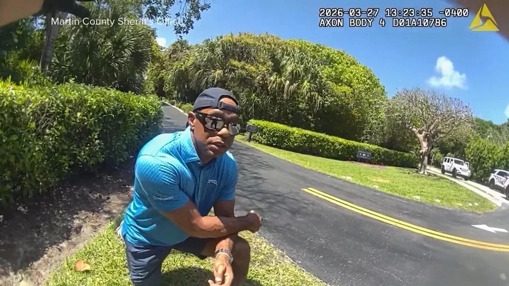 Police Release Body Camera Video of Tiger Woods' DUI Arrest After Crash