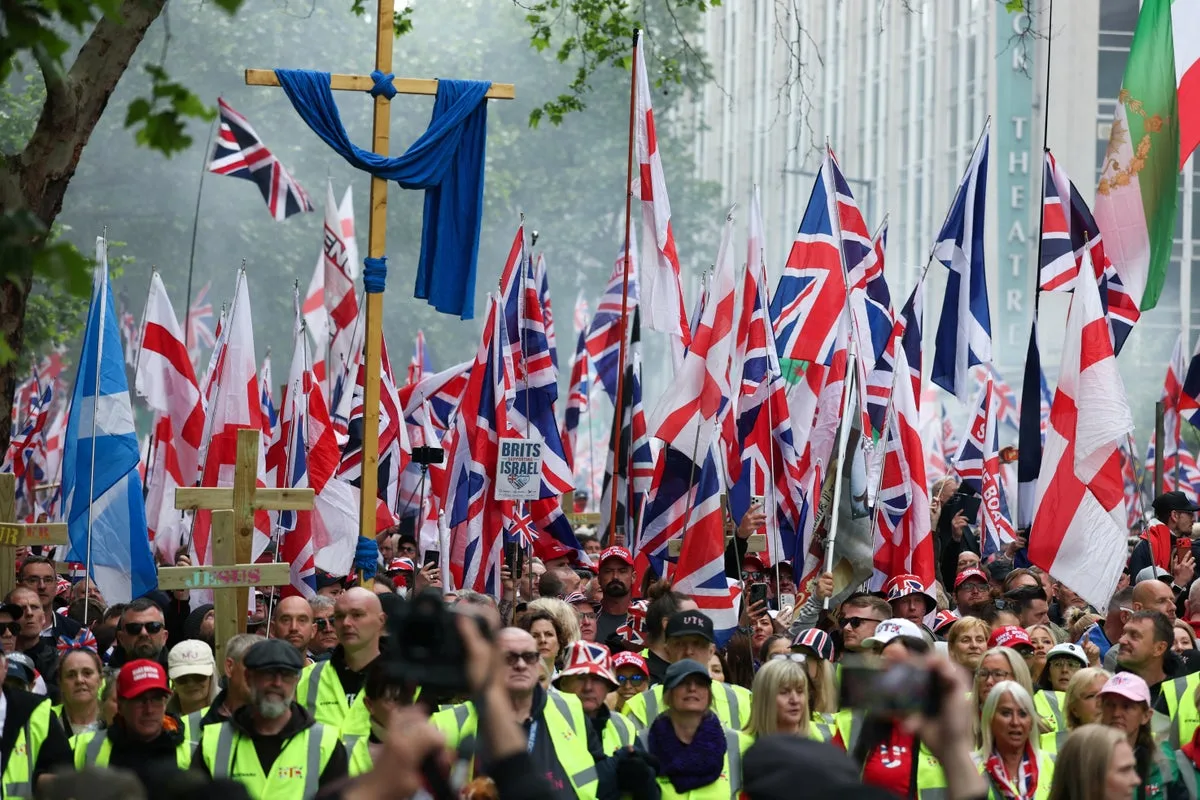 Police Report Multiple Arrests During Large-Scale London Protests