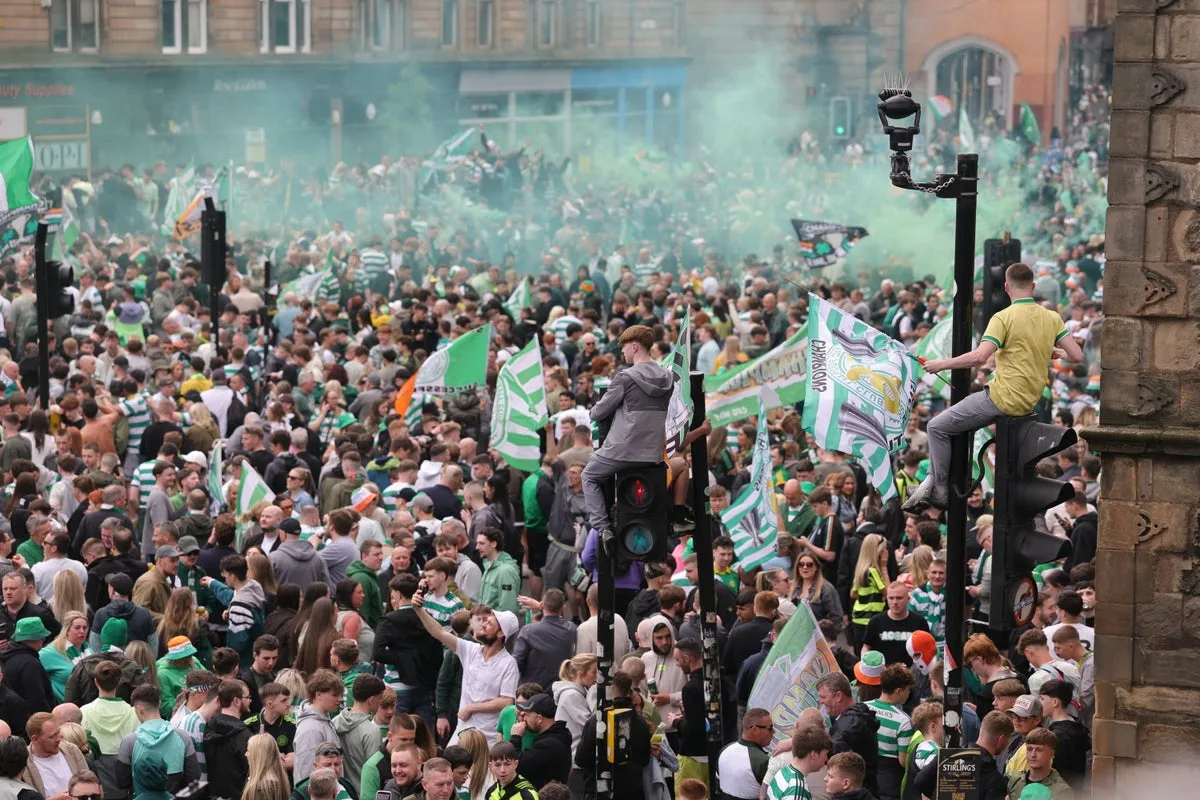Police Respond After Pitch Invasion and Disorder at Celtic Title Win