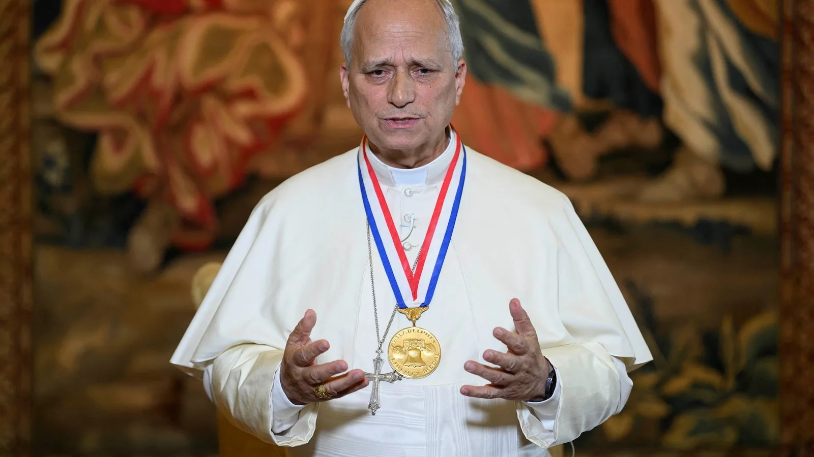 Pope Leo XIV Accepts Liberty Medal in Philadelphia, Calls for Unity and Founding Ideals
