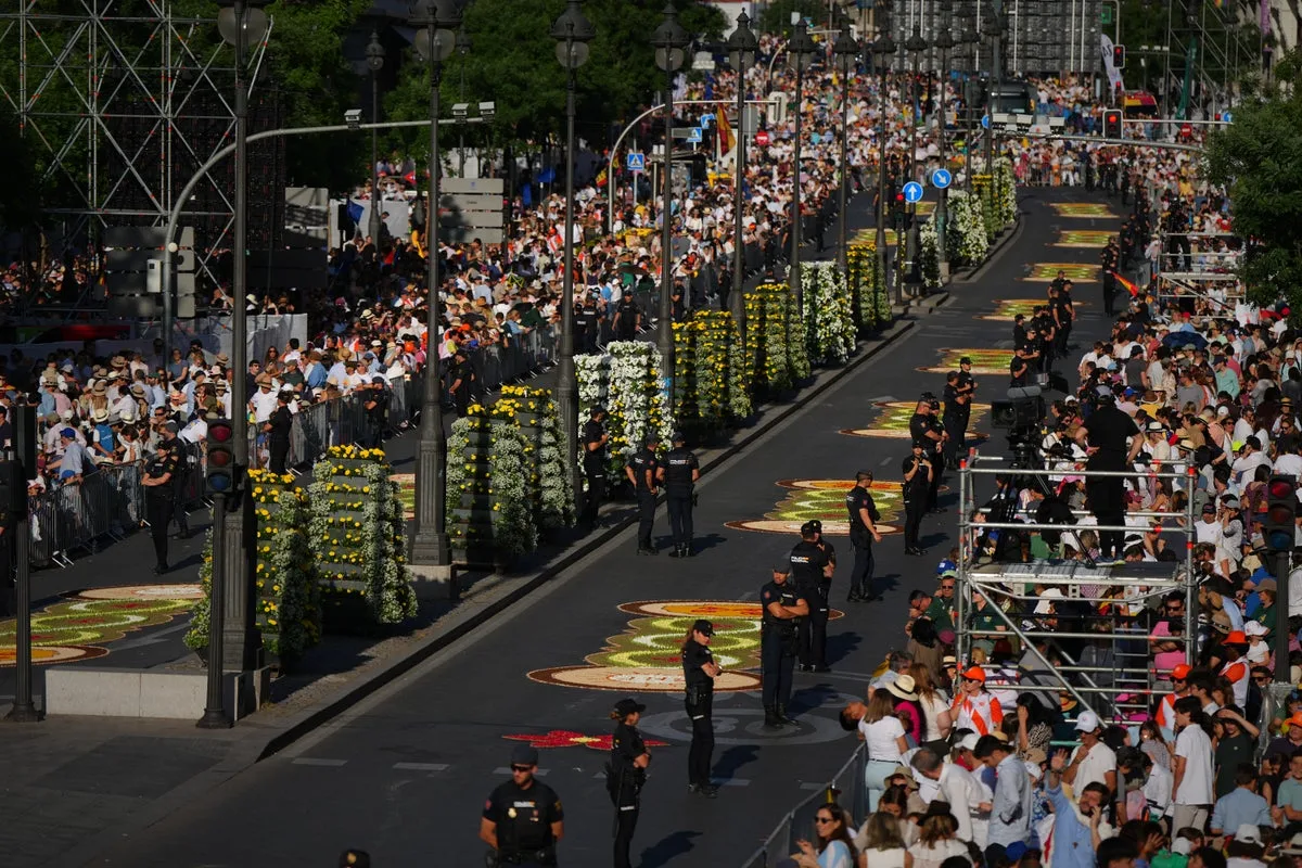 Pope Leo XIV Leads Mass in Madrid Plaza Attended by Large Crowds