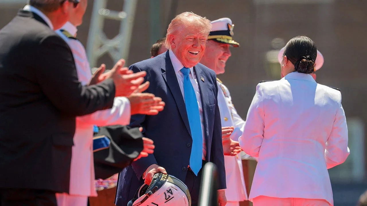 President Trump Delivers Commencement Address at U.S. Coast Guard Academy