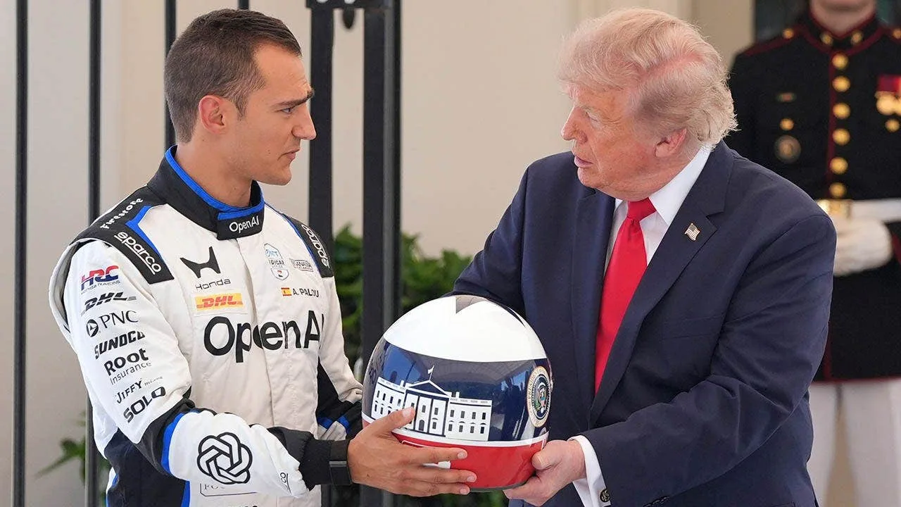 President Trump Hosts IndyCar Drivers at White House Ahead of Freedom 250 Grand Prix