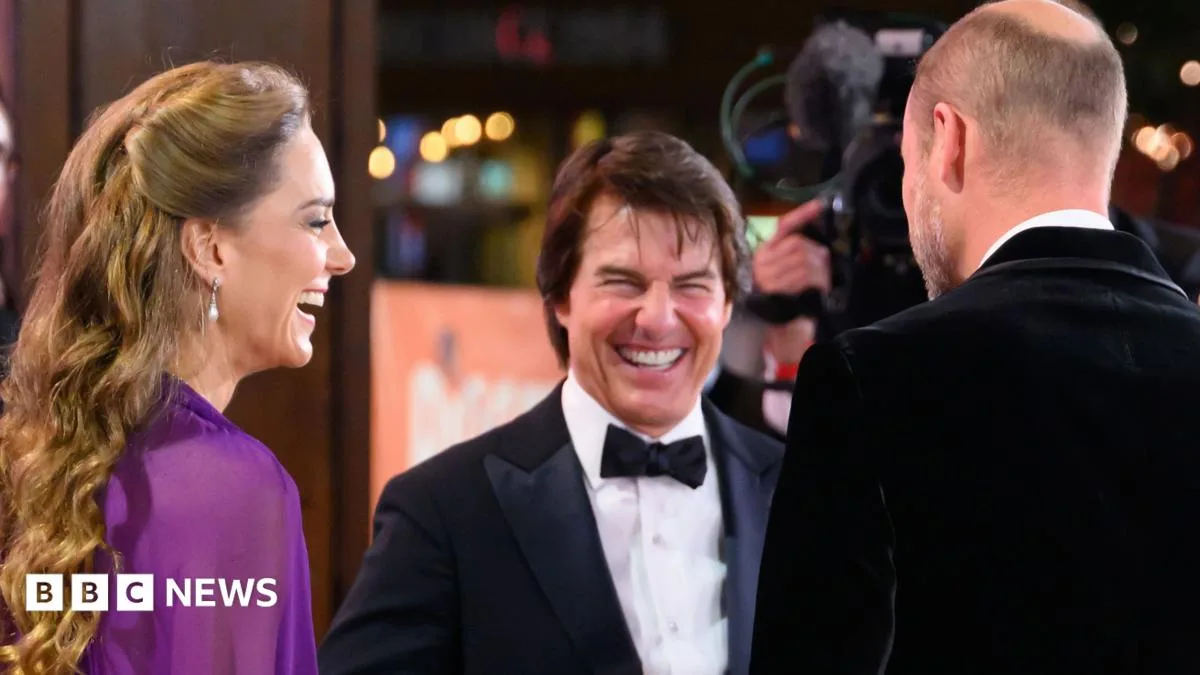 Prince and Princess of Wales Attend Tom Cruise’s 'Digger' Film Premiere in London