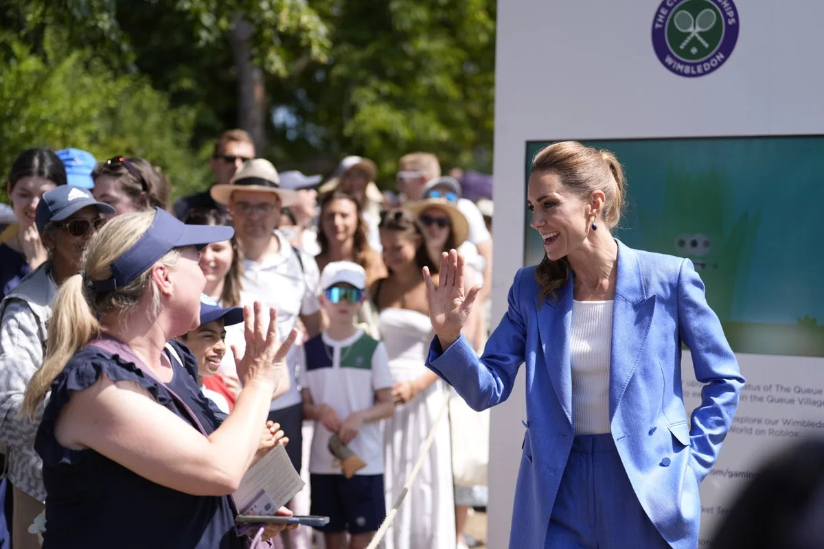Princess of Wales Makes Public Appearance at Wimbledon Tennis Tournament