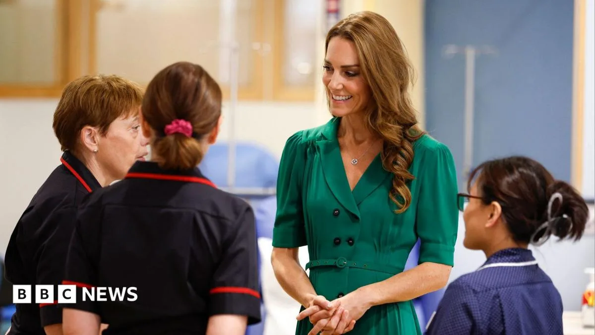 Princess of Wales Visits Cancer Hospital Where She Received Treatment