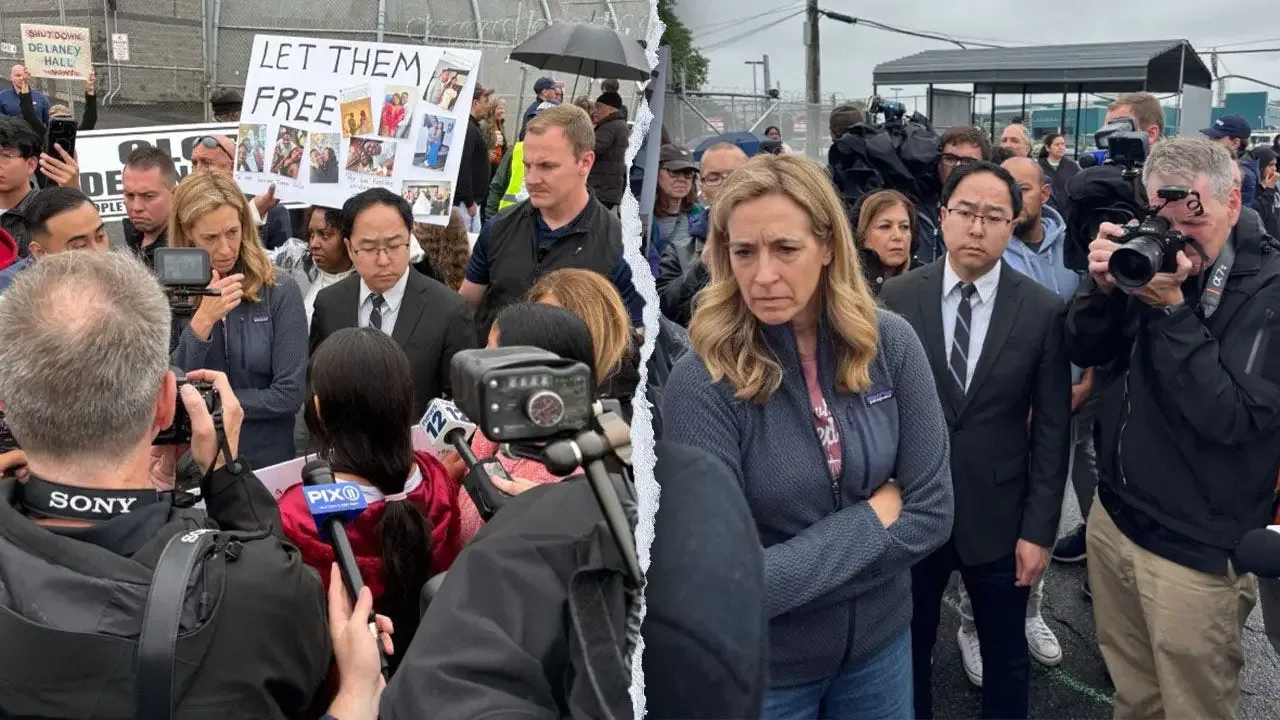 Protests Erupt Over Conditions at Delaney Hall ICE Detention Center in Newark