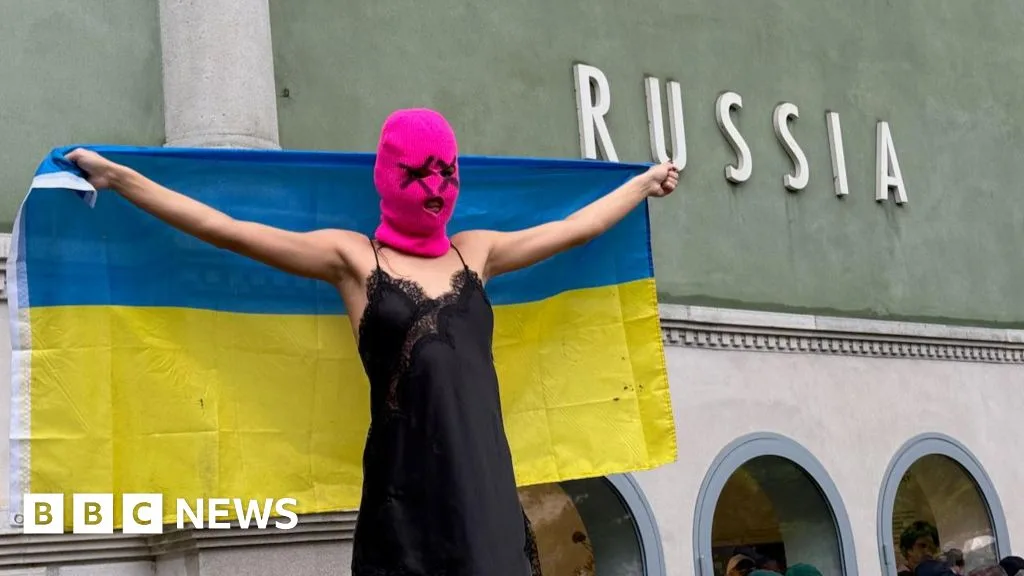 Protests Erupt Over Russia's Participation at Venice Biennale Art Festival
