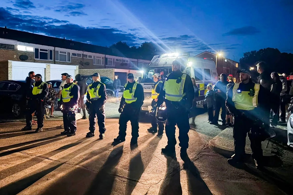 Protests Target Properties Linked to Asylum Seekers in Thetford, Police Arrest Two